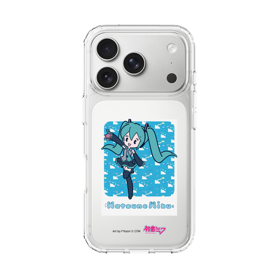 Slim Protection Case［ HATSUNE MIKU - Glitch Sky - Blue ］