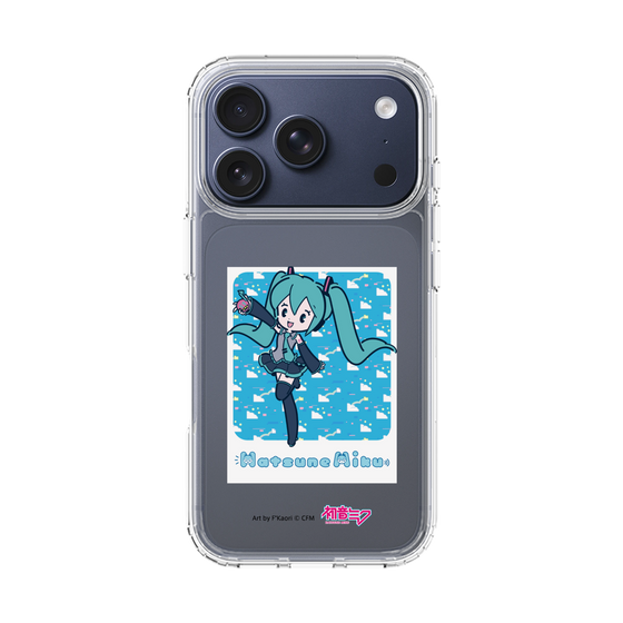 Slim Protection Case［ HATSUNE MIKU - Glitch Sky - Blue ］