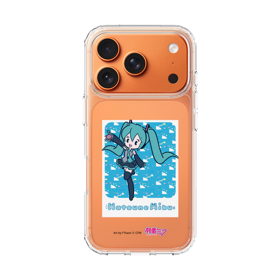 Slim Protection Case［ HATSUNE MIKU - Glitch Sky - Blue ］