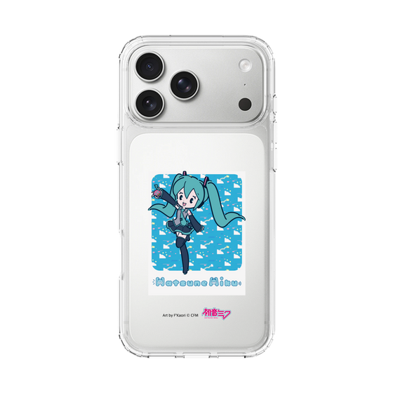 Slim Protection Case［ HATSUNE MIKU - Glitch Sky - Blue ］