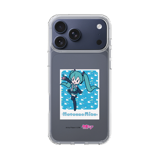 Slim Protection Case［ HATSUNE MIKU - Glitch Sky - Blue ］