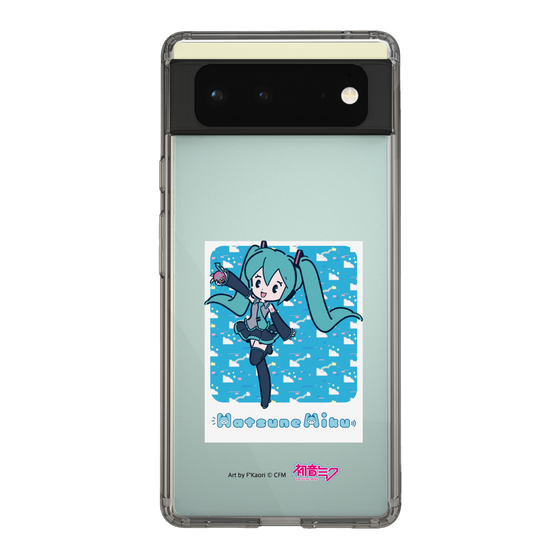 Slim Protection Case［ HATSUNE MIKU - Glitch Sky - Blue ］