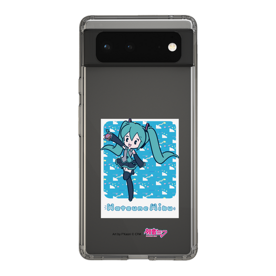 Slim Protection Case［ HATSUNE MIKU - Glitch Sky - Blue ］
