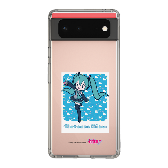 Slim Protection Case［ HATSUNE MIKU - Glitch Sky - Blue ］