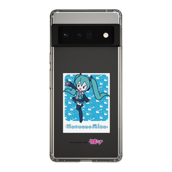 Slim Protection Case［ HATSUNE MIKU - Glitch Sky - Blue ］