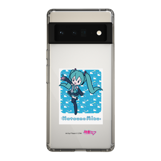 Slim Protection Case［ HATSUNE MIKU - Glitch Sky - Blue ］