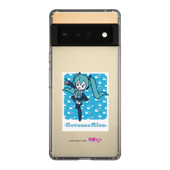 Slim Protection Case［ HATSUNE MIKU - Glitch Sky - Blue ］