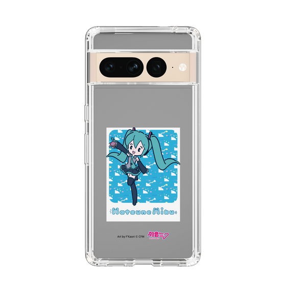 Slim Protection Case［ HATSUNE MIKU - Glitch Sky - Blue ］