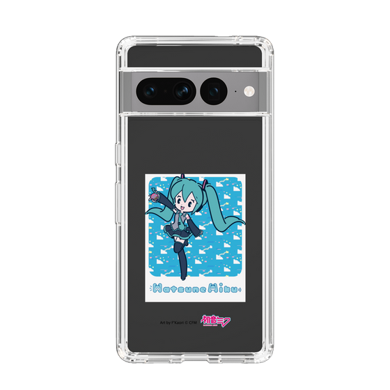 Slim Protection Case［ HATSUNE MIKU - Glitch Sky - Blue ］