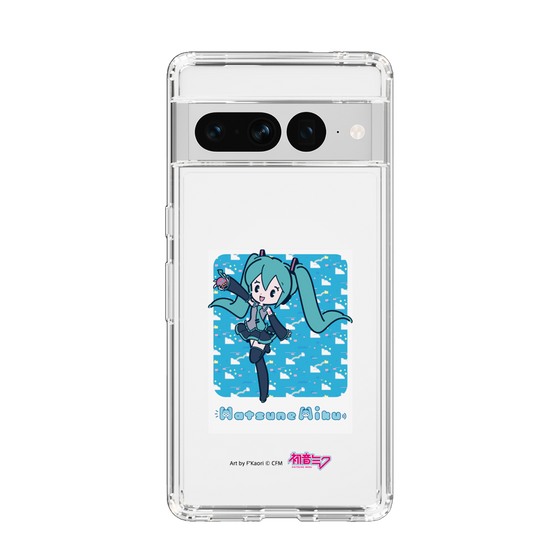 Slim Protection Case［ HATSUNE MIKU - Glitch Sky - Blue ］