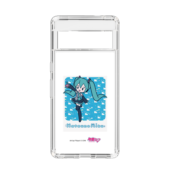 Slim Protection Case［ HATSUNE MIKU - Glitch Sky - Blue ］