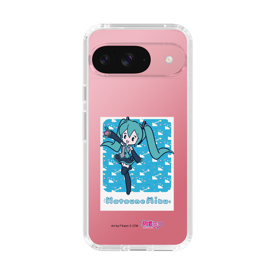 Slim Protection Case［ HATSUNE MIKU - Glitch Sky - Blue ］