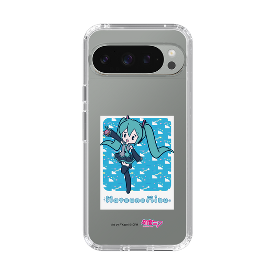 Slim Protection Case［ HATSUNE MIKU - Glitch Sky - Blue ］
