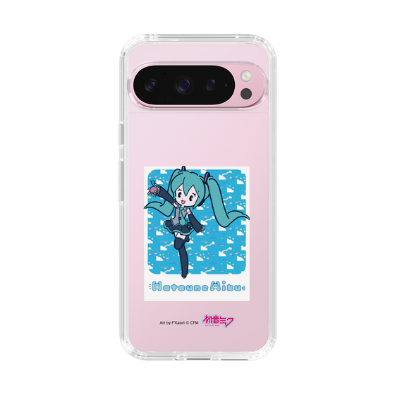 Slim Protection Case［ HATSUNE MIKU - Glitch Sky - Blue ］