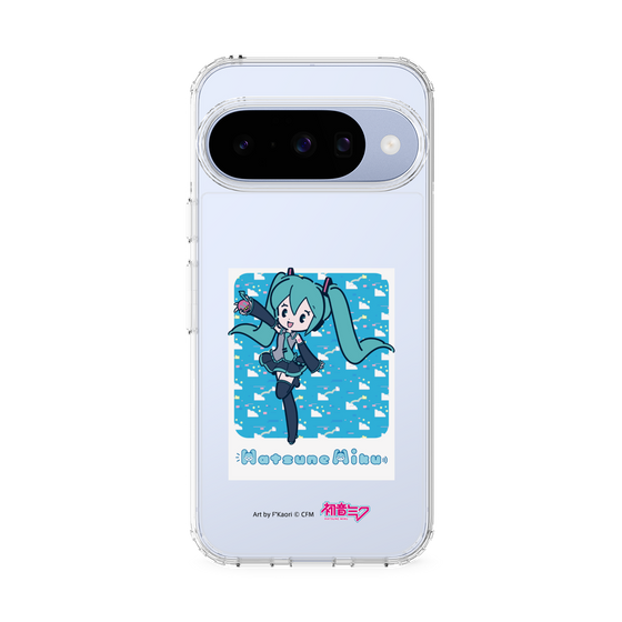 Slim Protection Case［ HATSUNE MIKU - Glitch Sky - Blue ］