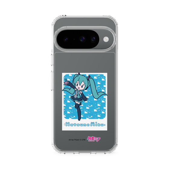 Slim Protection Case［ HATSUNE MIKU - Glitch Sky - Blue ］