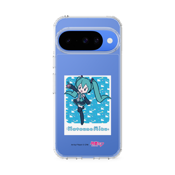 Slim Protection Case［ HATSUNE MIKU - Glitch Sky - Blue ］