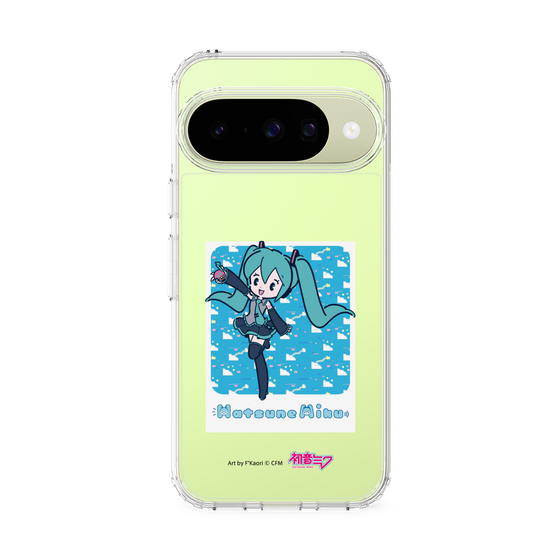 Slim Protection Case［ HATSUNE MIKU - Glitch Sky - Blue ］