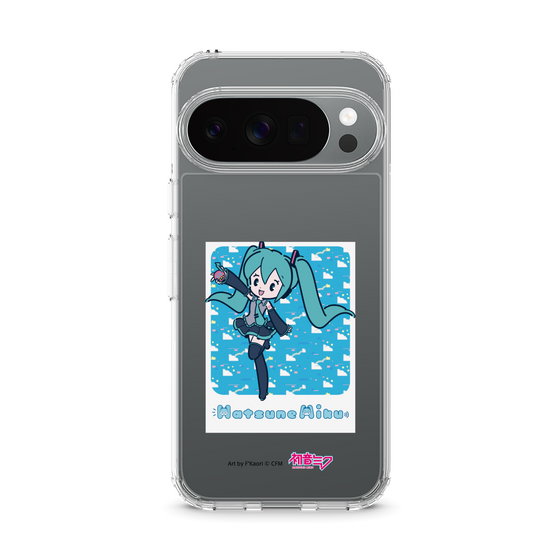 Slim Protection Case［ HATSUNE MIKU - Glitch Sky - Blue ］