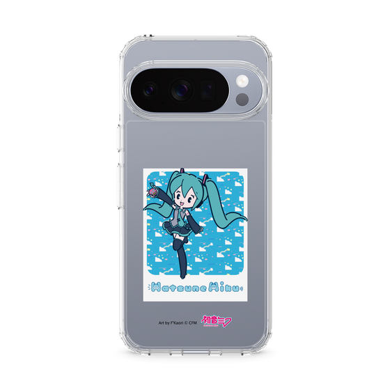 Slim Protection Case［ HATSUNE MIKU - Glitch Sky - Blue ］