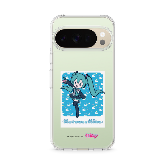 Slim Protection Case［ HATSUNE MIKU - Glitch Sky - Blue ］