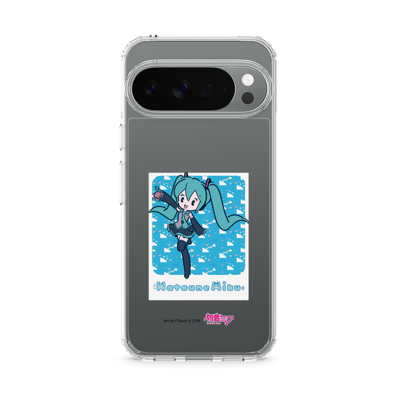 Slim Protection Case［ HATSUNE MIKU - Glitch Sky - Blue ］