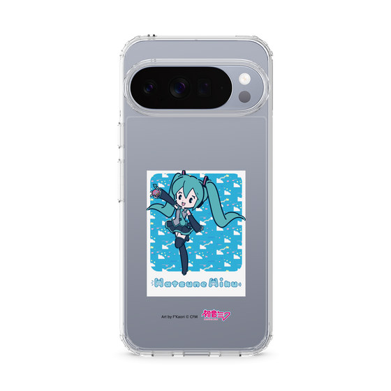 Slim Protection Case［ HATSUNE MIKU - Glitch Sky - Blue ］