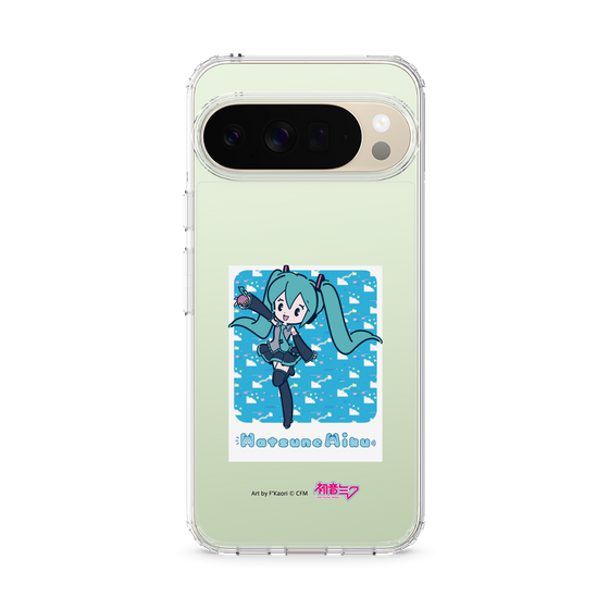 Slim Protection Case［ HATSUNE MIKU - Glitch Sky - Blue ］