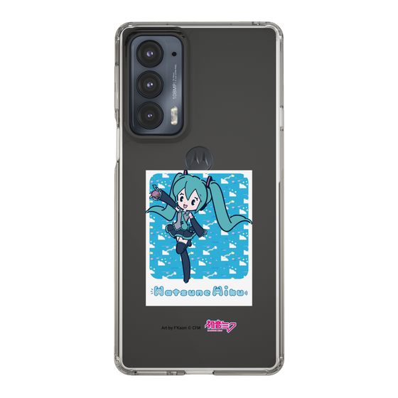 Slim Protection Case［ HATSUNE MIKU - Glitch Sky - Blue ］