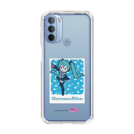 Slim Protection Case［ HATSUNE MIKU - Glitch Sky - Blue ］