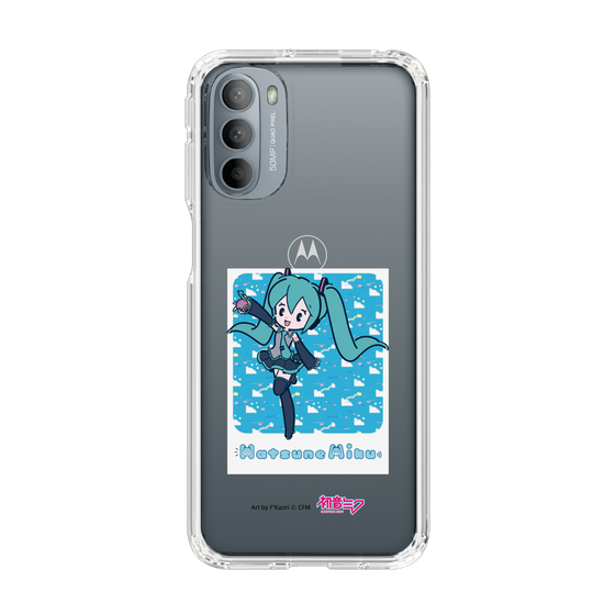 Slim Protection Case［ HATSUNE MIKU - Glitch Sky - Blue ］