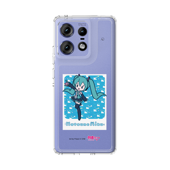 Slim Protection Case［ HATSUNE MIKU - Glitch Sky - Blue ］