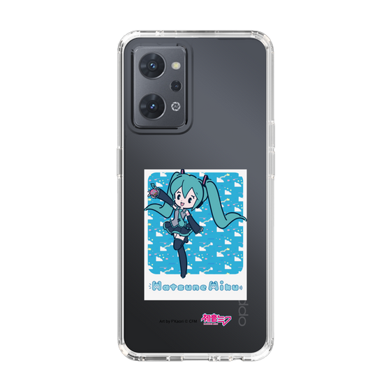 Slim Protection Case［ HATSUNE MIKU - Glitch Sky - Blue ］
