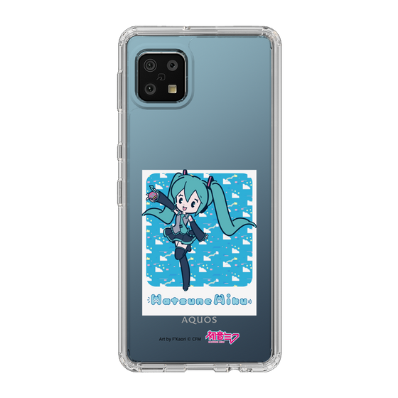 Slim Protection Case［ HATSUNE MIKU - Glitch Sky - Blue ］