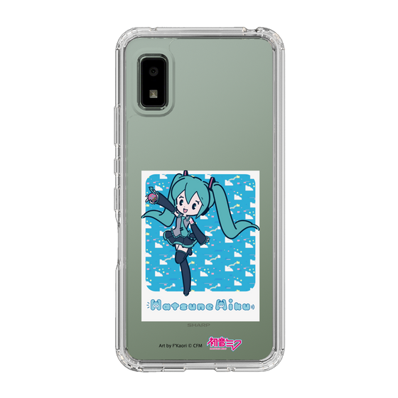 Slim Protection Case［ HATSUNE MIKU - Glitch Sky - Blue ］