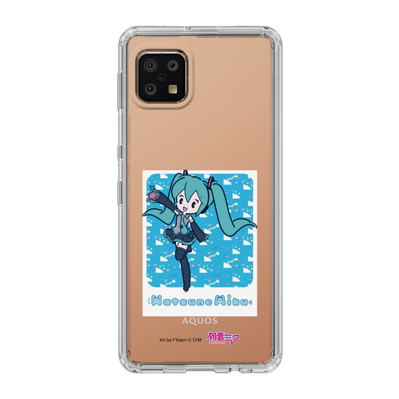 Slim Protection Case［ HATSUNE MIKU - Glitch Sky - Blue ］