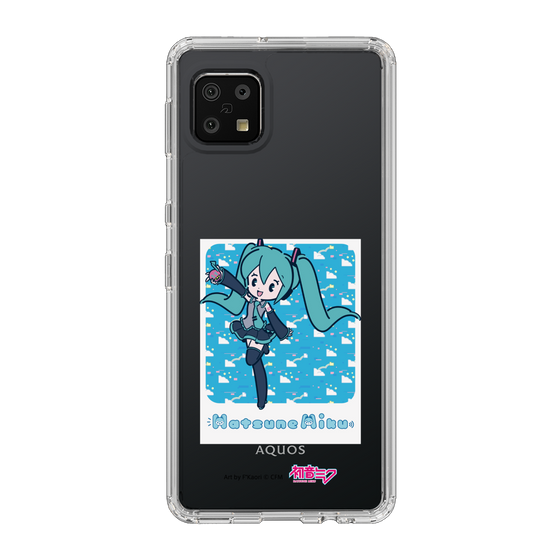 Slim Protection Case［ HATSUNE MIKU - Glitch Sky - Blue ］