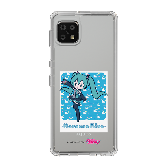 Slim Protection Case［ HATSUNE MIKU - Glitch Sky - Blue ］