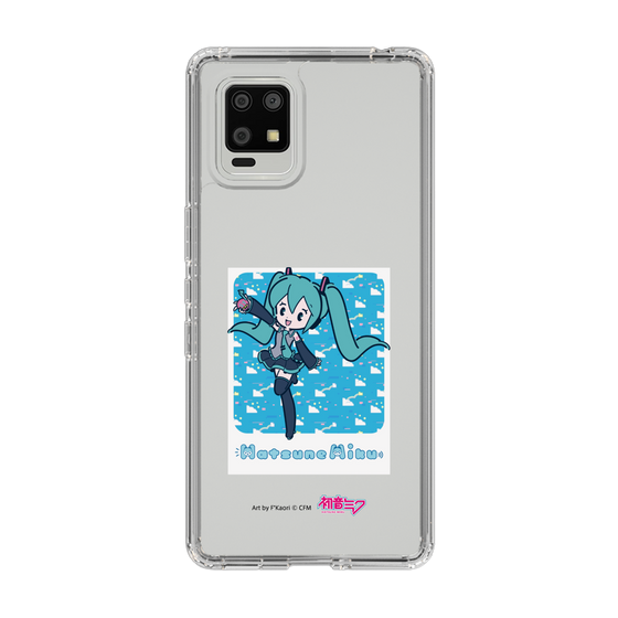 Slim Protection Case［ HATSUNE MIKU - Glitch Sky - Blue ］