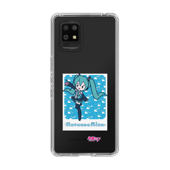 Slim Protection Case［ HATSUNE MIKU - Glitch Sky - Blue ］