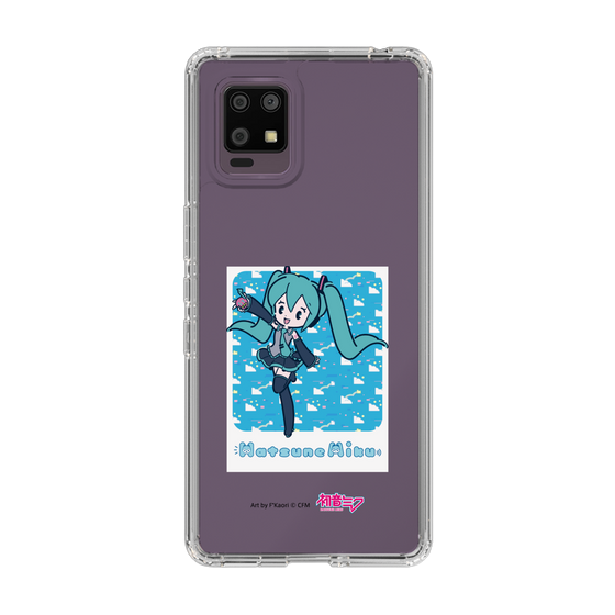 Slim Protection Case［ HATSUNE MIKU - Glitch Sky - Blue ］