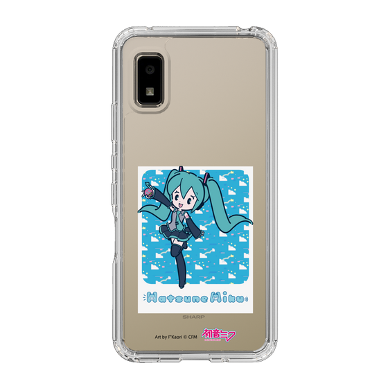 Slim Protection Case［ HATSUNE MIKU - Glitch Sky - Blue ］
