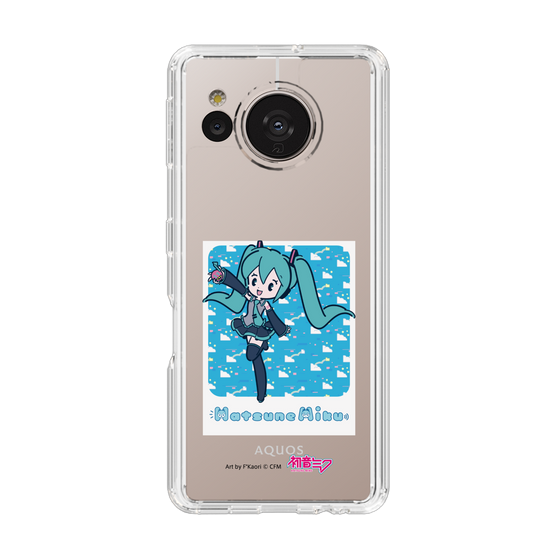 Slim Protection Case［ HATSUNE MIKU - Glitch Sky - Blue ］