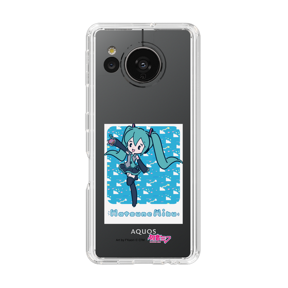 Slim Protection Case［ HATSUNE MIKU - Glitch Sky - Blue ］