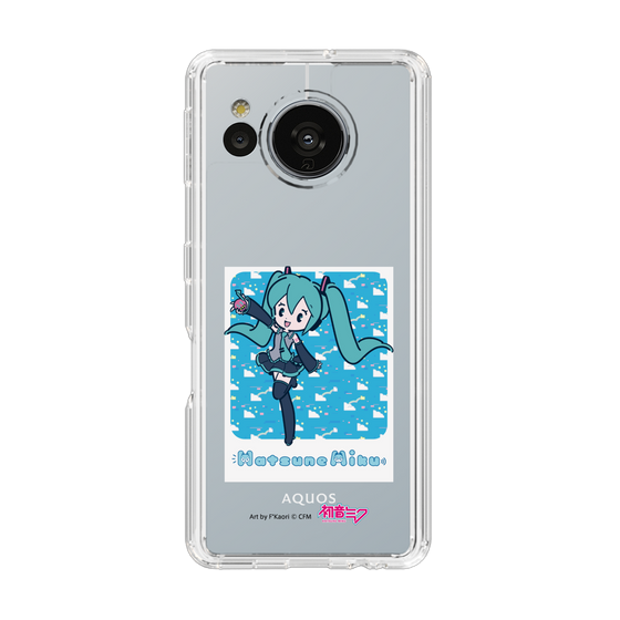 Slim Protection Case［ HATSUNE MIKU - Glitch Sky - Blue ］