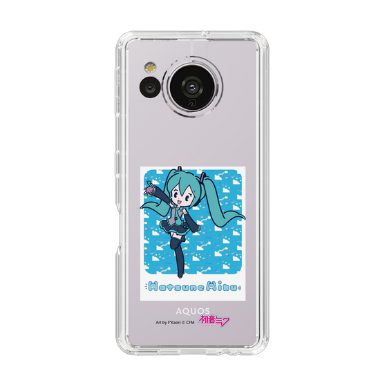 Slim Protection Case［ HATSUNE MIKU - Glitch Sky - Blue ］