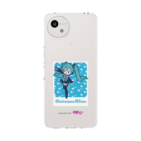 Slim Protection Case［ HATSUNE MIKU - Glitch Sky - Blue ］