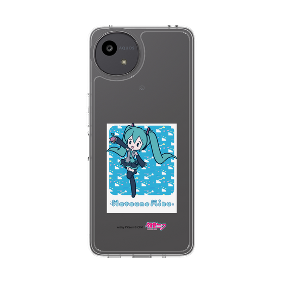 Slim Protection Case［ HATSUNE MIKU - Glitch Sky - Blue ］
