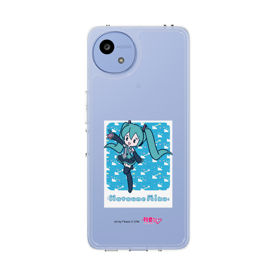 Slim Protection Case［ HATSUNE MIKU - Glitch Sky - Blue ］