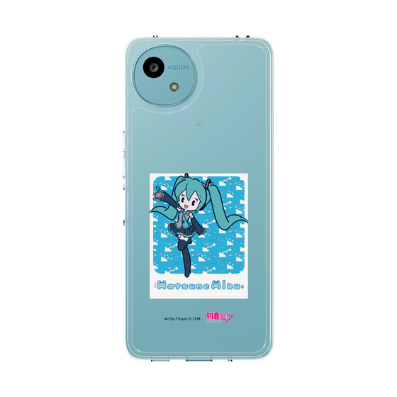 Slim Protection Case［ HATSUNE MIKU - Glitch Sky - Blue ］